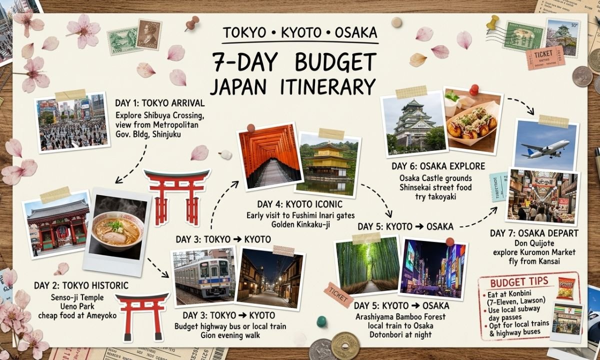 7-Day Budget Itinerary