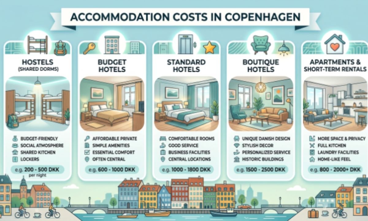 Accommodation Costs in Copenhagen