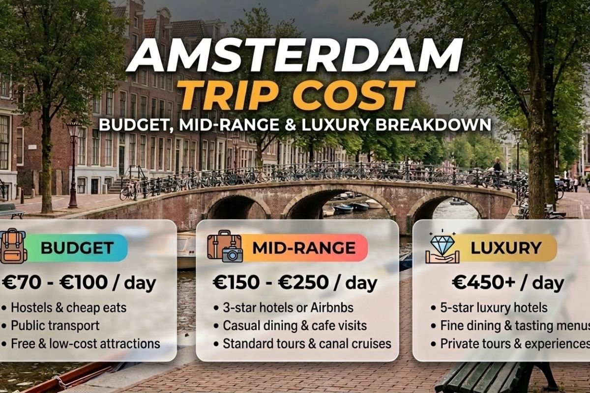 Amsterdam budget trip cost