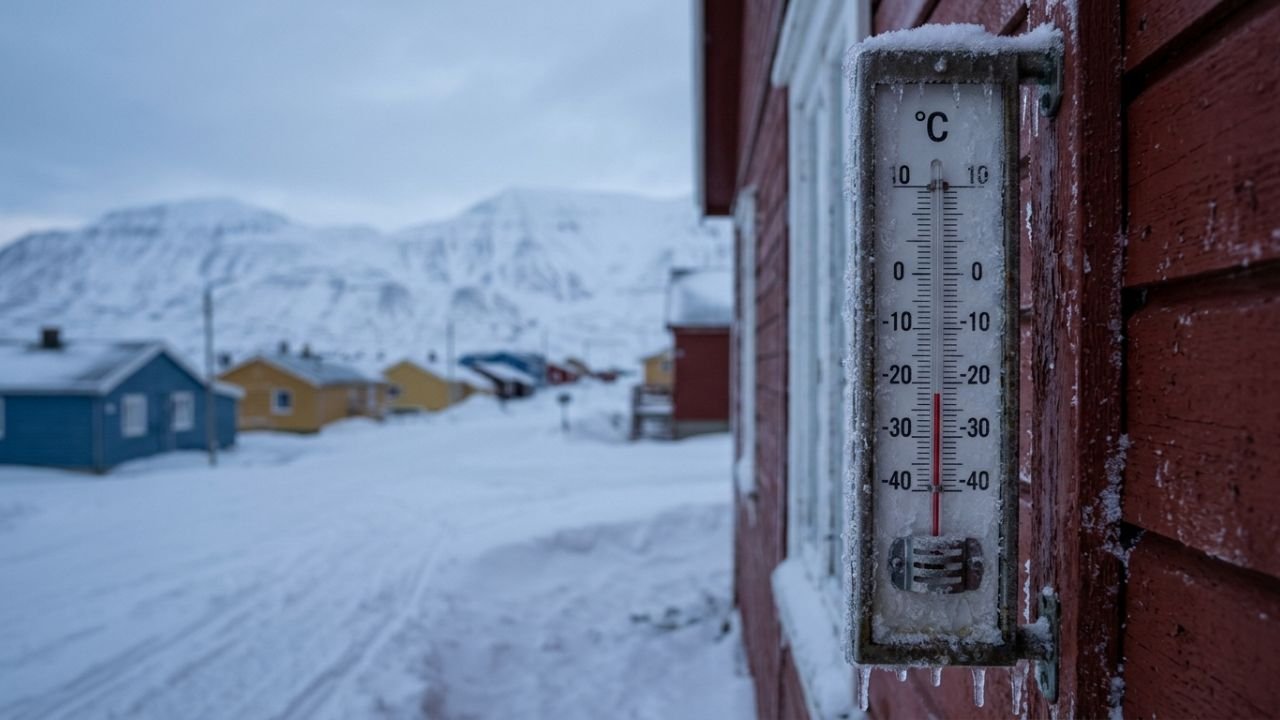 Svalbard temperature