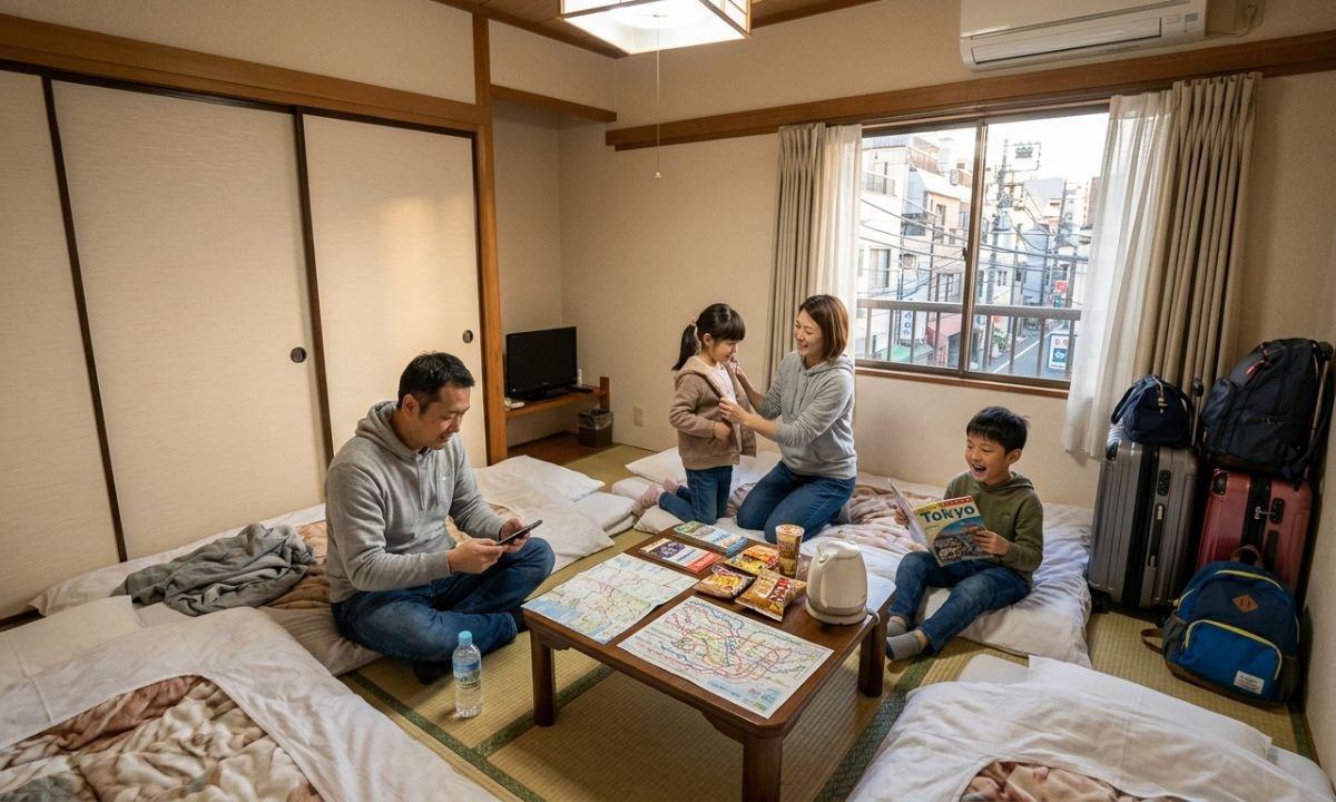 budget accommodation style in tokyo