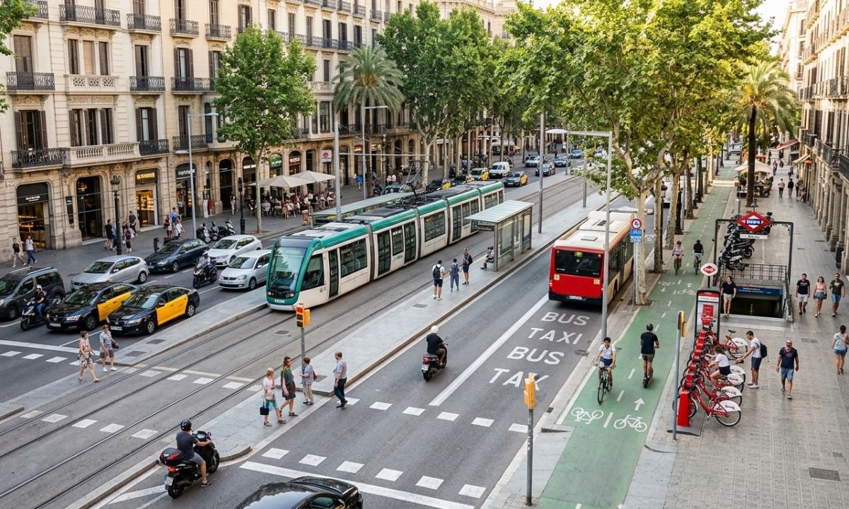 budget travel in Barcelona